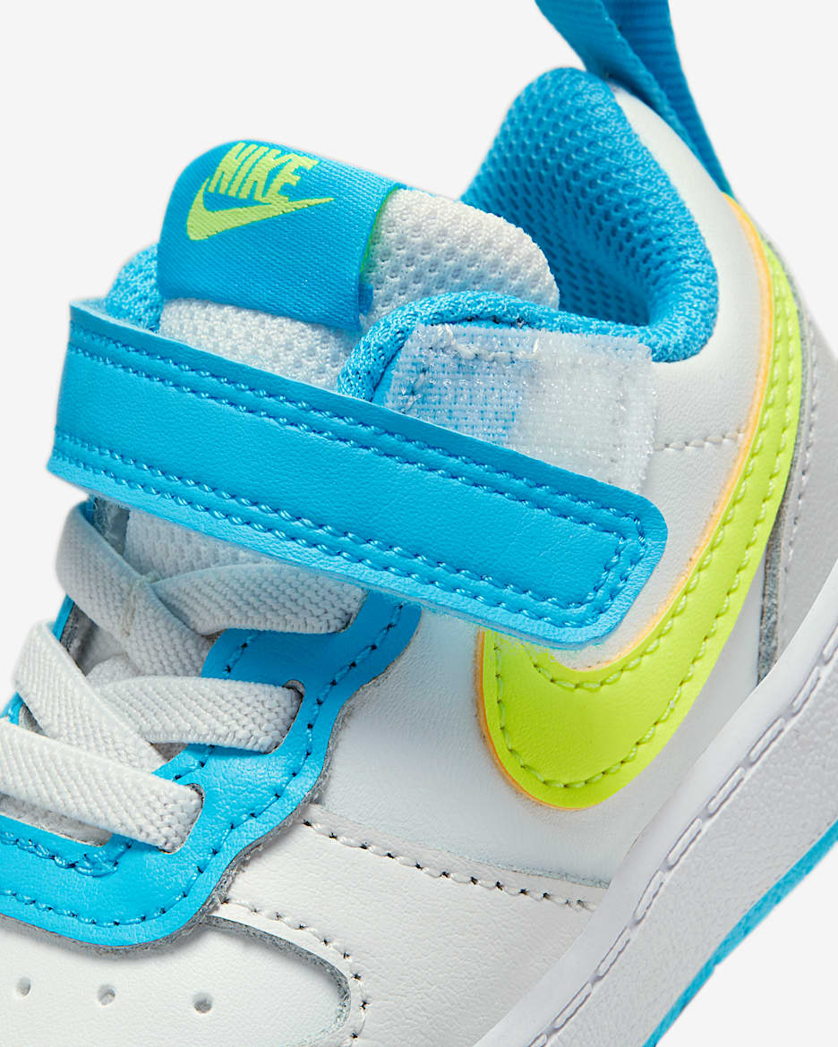 Nike Court Borough Low 2 Baby Toddler Shoes. Nike